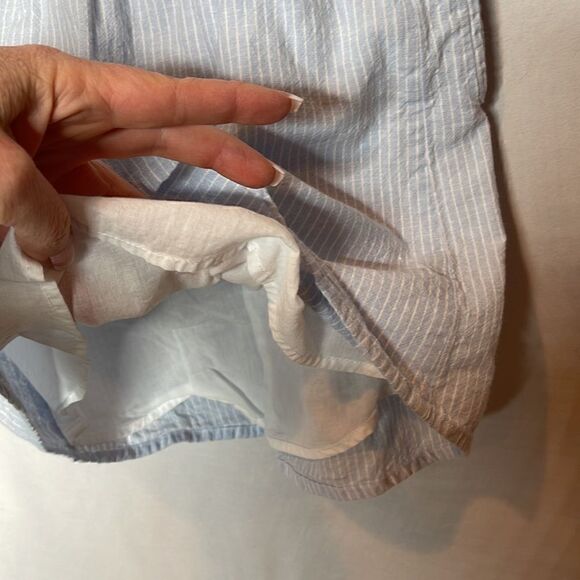 Urban Outfitters Blue/White Stripe Mini Skirt. Size XS. - Picture 5 of 6